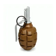 Obrázek Airsoftový ruční granát Pyro-F1-G (HRÁŠKOVÝ)
