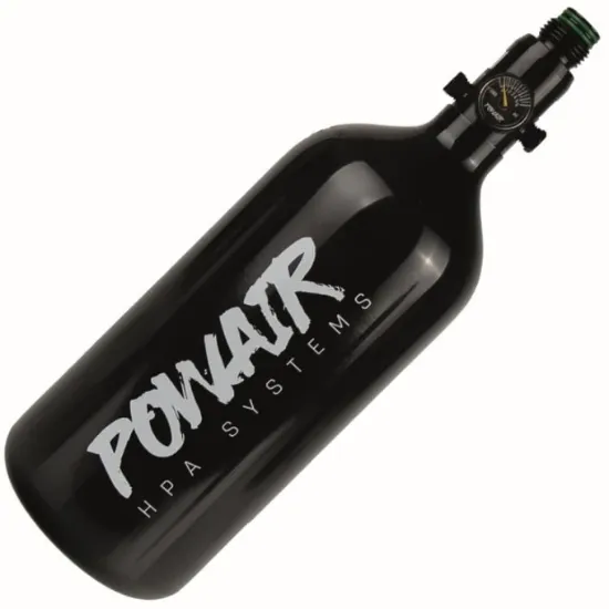 Obrázek PowAir HPA lahev BASIC Series 48ci / 0,8 l - 3000 PSI - Černá