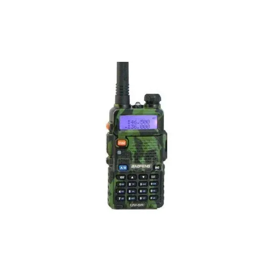 Vysílačka Baofeng UV-5R 5 W Military VHF/UHF – zelený maskáč