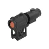 Vector Optics SCRAPPER 1×25 a PARAGON 3× Magnifier na FTS montáži, černá, celek